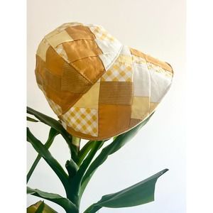 Hand quilted sun hat bonnet, 2T to 4T, baby toddler